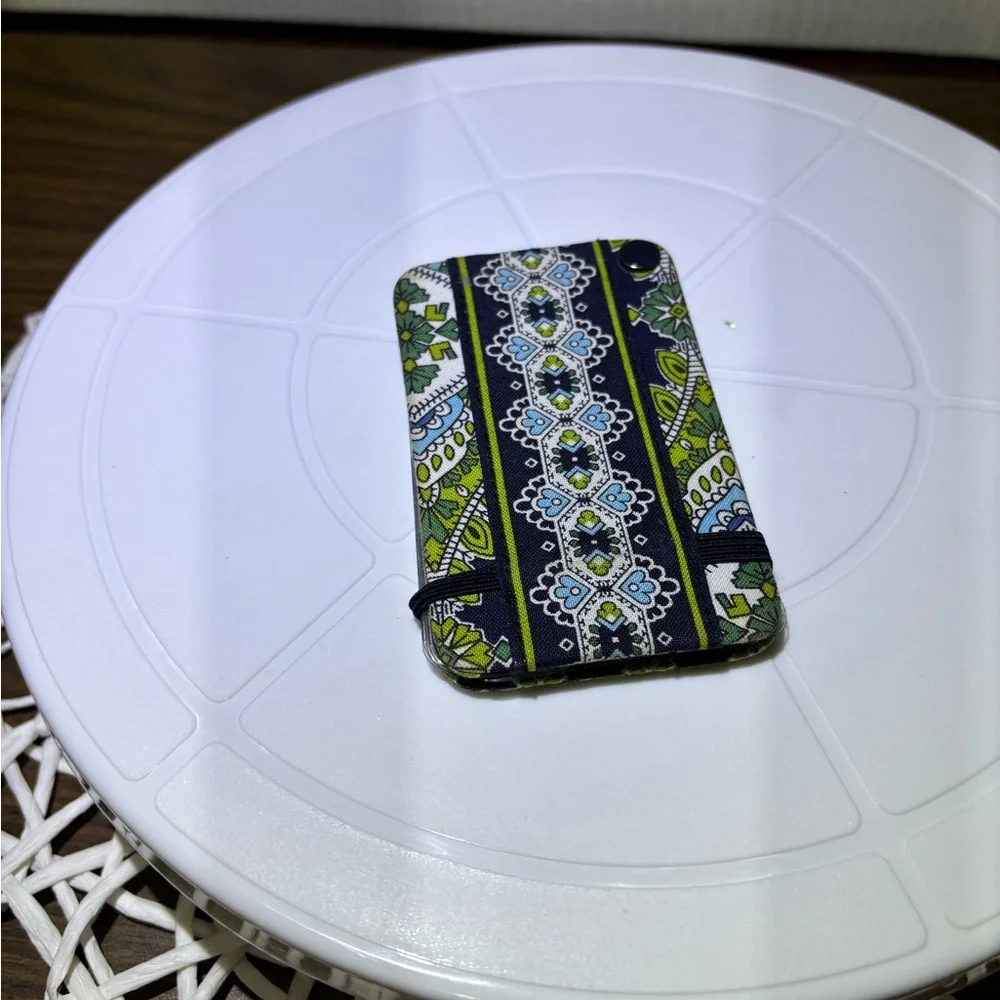 Vera Bradley Green and Blue Patterned Card Holder